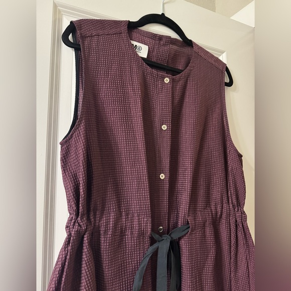 Maison Margiela mini sleeveless textured dress- size 42 - Picture 10 of 16
